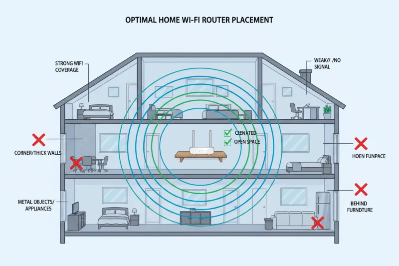 We Spent Two Weeks Testing Router Placement Myths — Here's What the Signal Maps Actually Showed